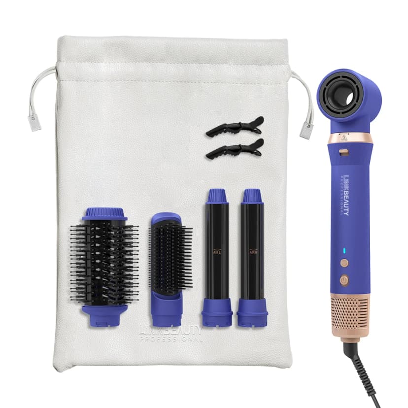 LinkBeauty Asciugacapelli ionico e strumento per la cura dei capelli 5 in 1 - Styling versatile