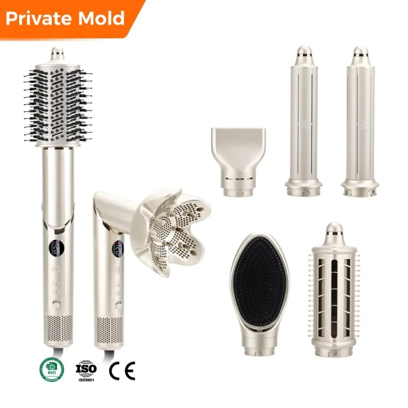 Styler ad aria calda 8 in 1 - Asciugatura rapida e strumento versatile per capelli