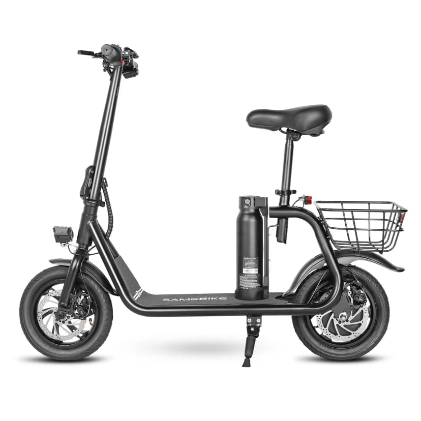 Monopattino elettrico SAMEBIKE da 36 V con batteria rimovibile - Potenza 250 W