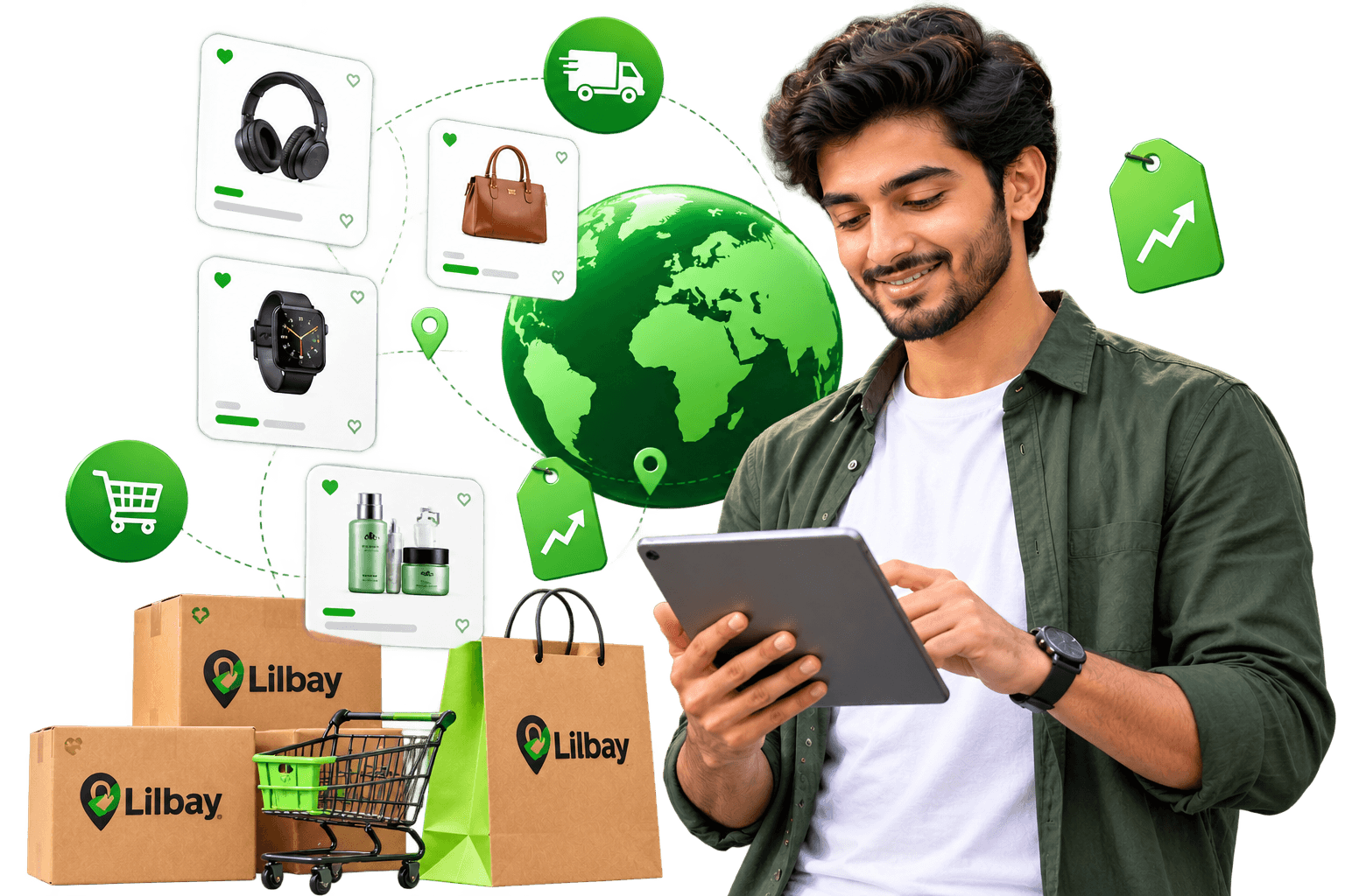 Dashboard del negozio Dropship